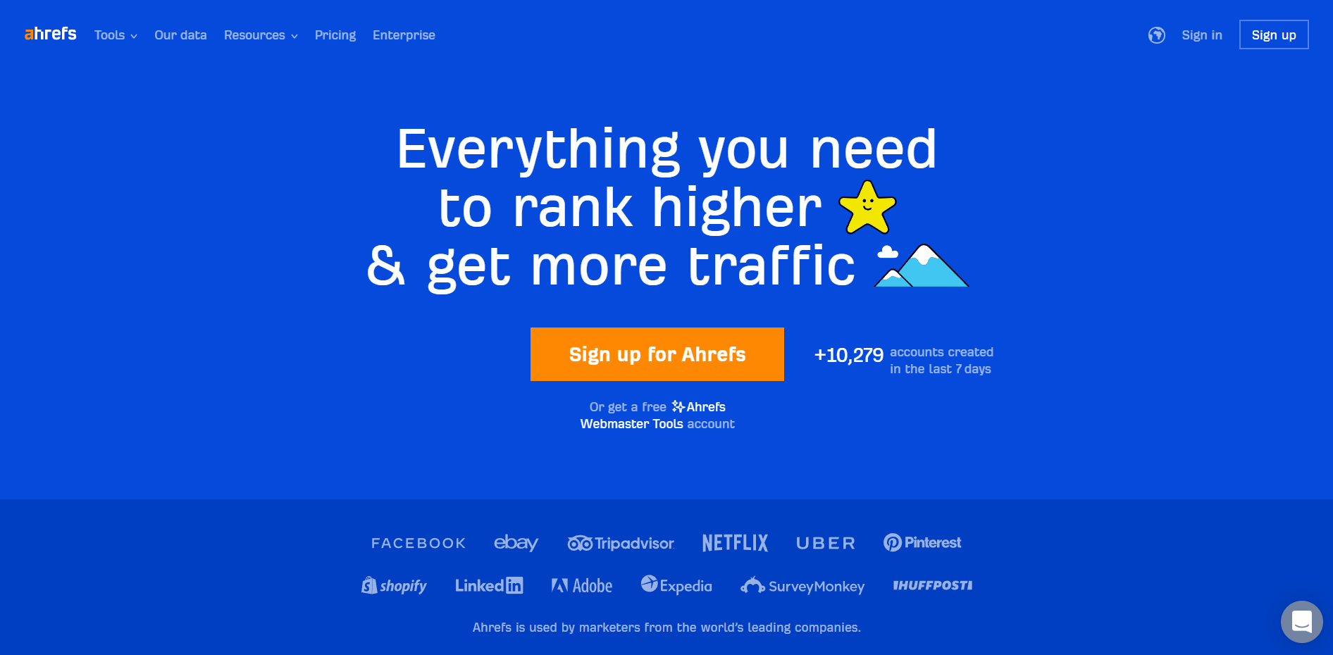 Ahrefs - Best SE Ranking alternatives