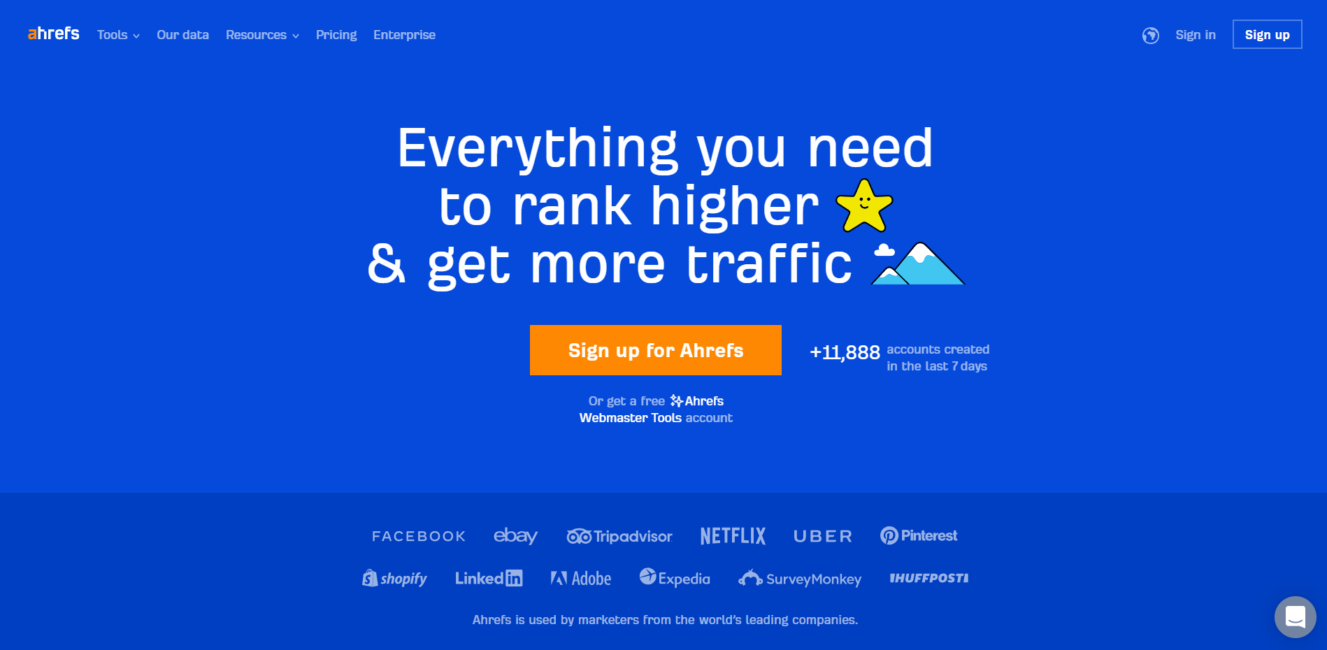 Moz alternatives Ahrefs