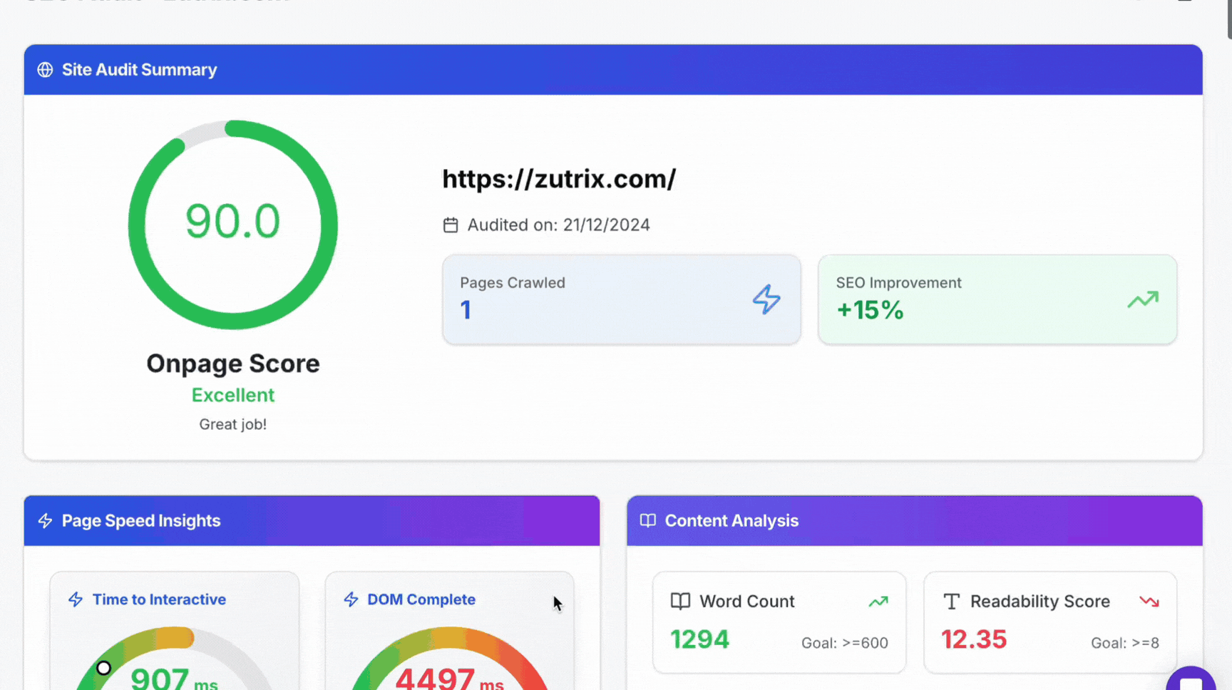 seo audit