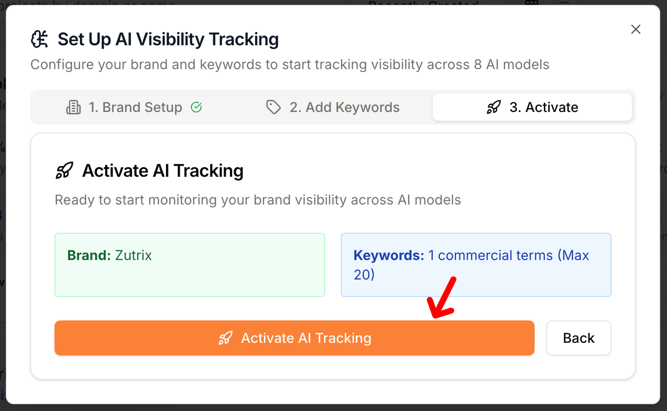 AI search visibility tracking