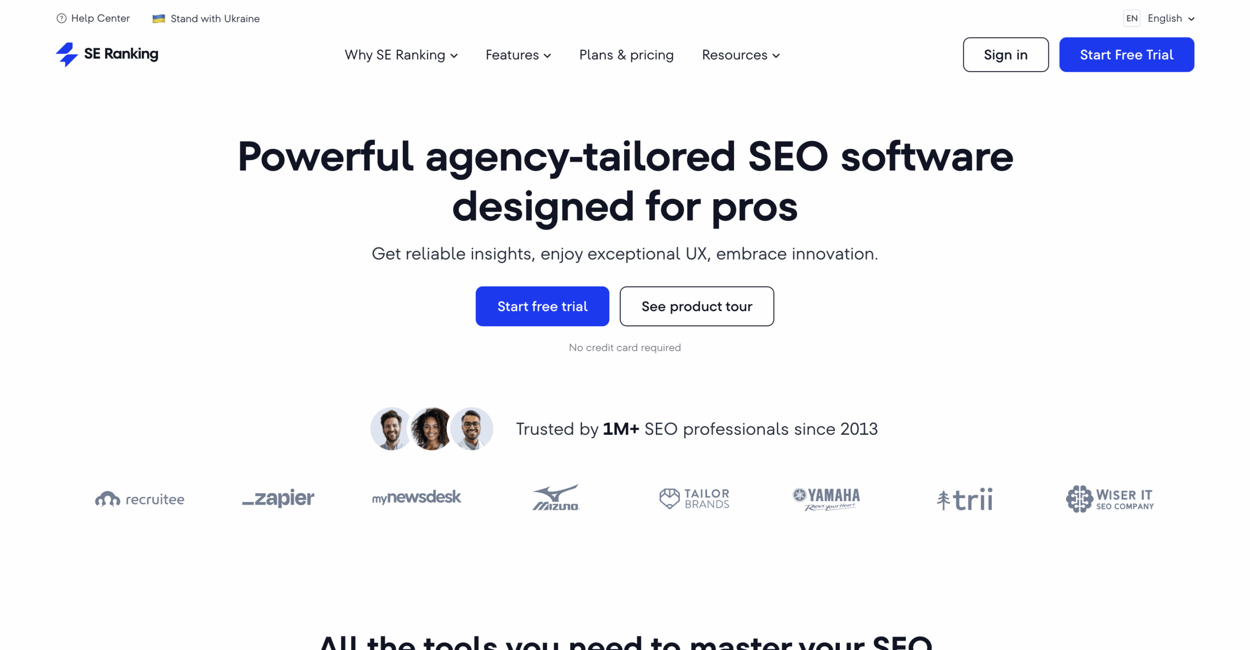 CognitiveSEO alternative SE Ranking