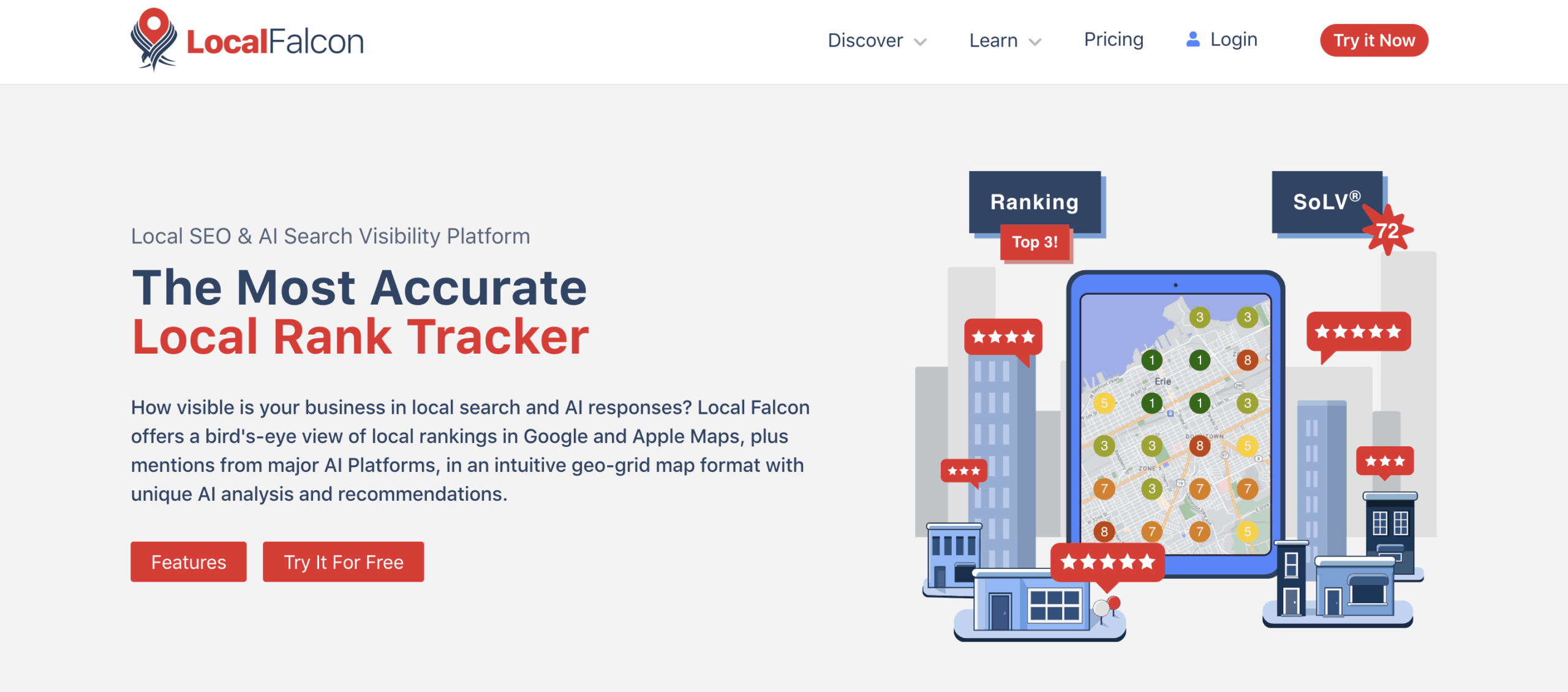 Local falcon local rank tracking tool