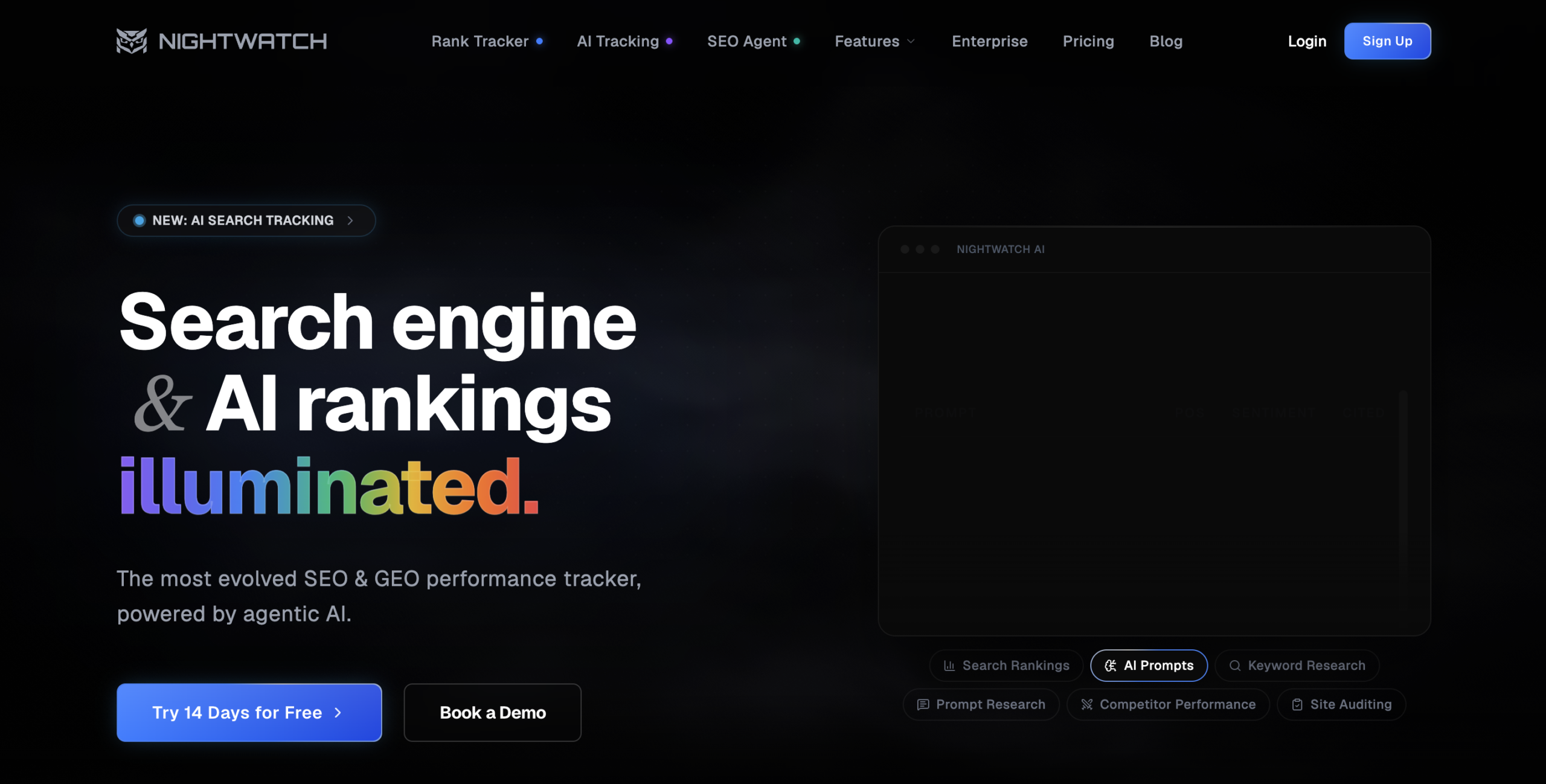 Nightwatch alternative to peec ai
