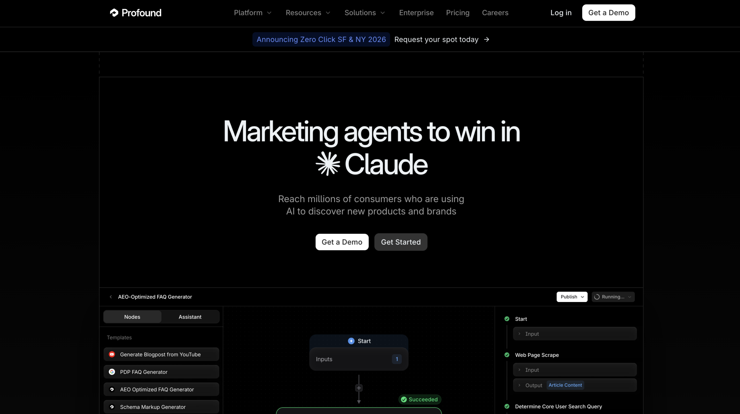 Profound peec ai competitor