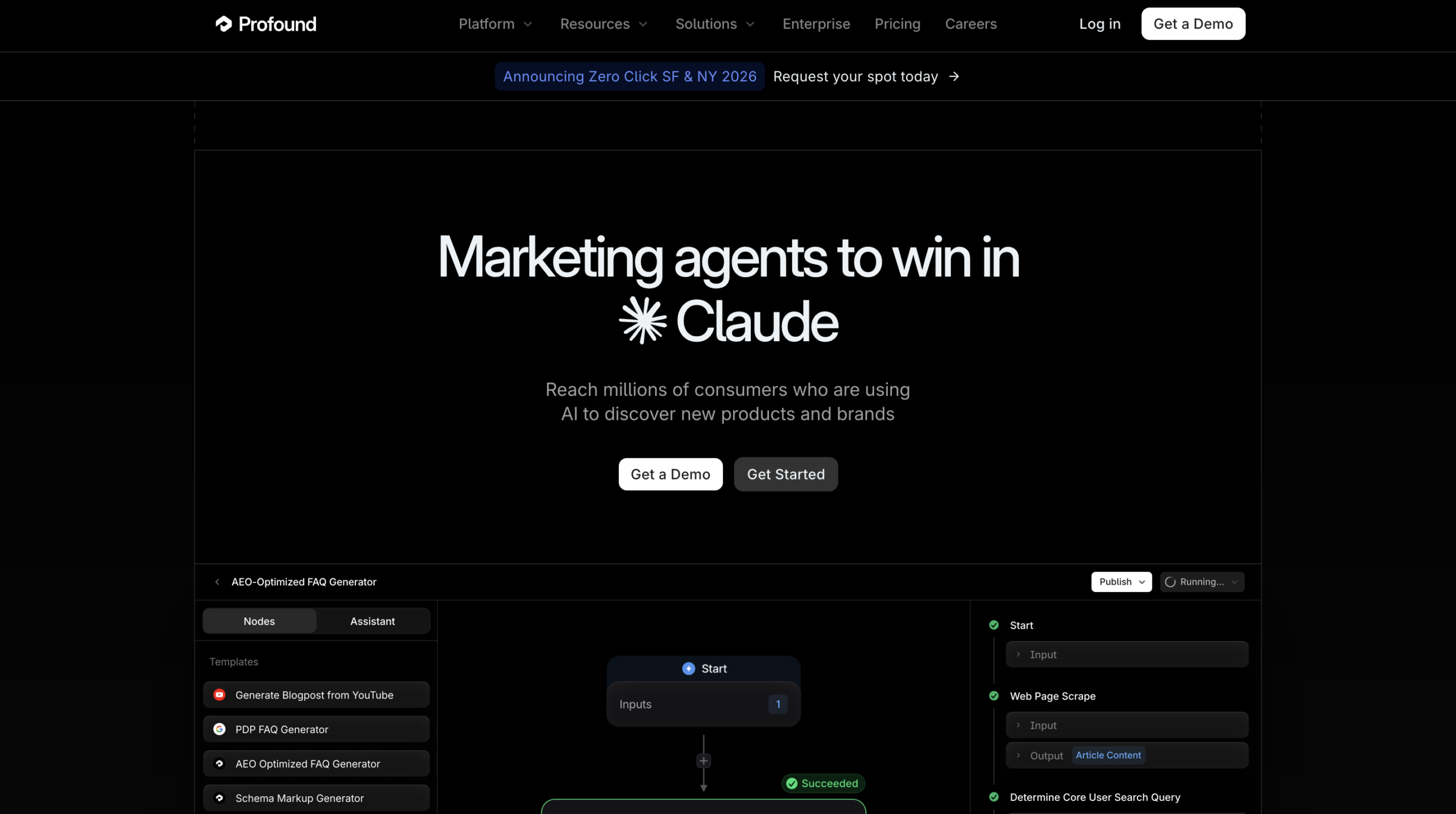 Profound AI alternative to Nightwatch